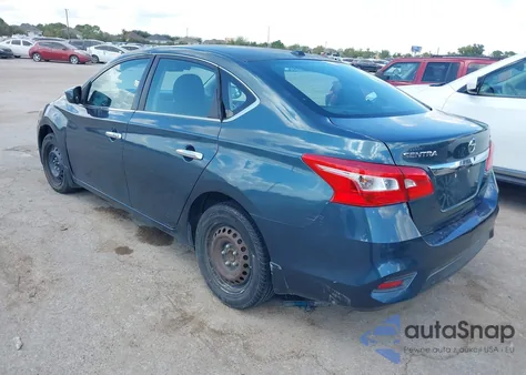 2016 Nissan Sentra Sv z USA, uszkodzony, nr VIN 3N1AB7AP1GY300801